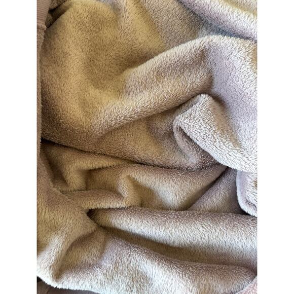 Athleta Double Cozy Karma Funnel Neck Sweatshirt Flora Mauve Pink Size XL Warm - Picture 7 of 10